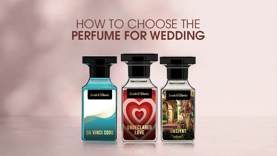 how to choose the perfume for wedding