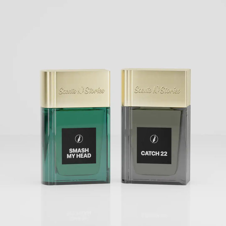 Scents N Stories luxury perfume gift box with bestselling signature fragrances.
