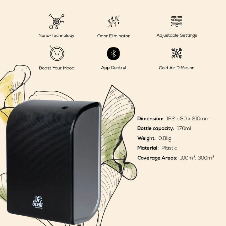 Ds Diffuser Dr Scent Elegant Black