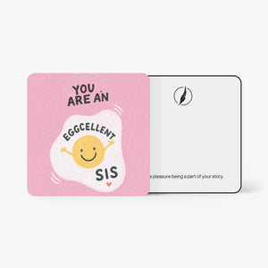 Gift Cards — For Sister - Egg